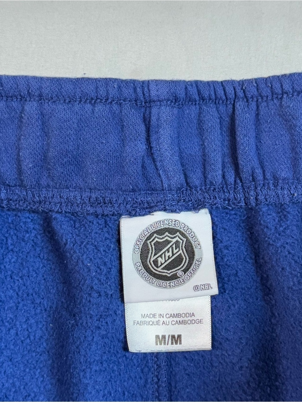 NHL Toronto Maple Leafs Men's Blue Jogger Sweatpants with Drawstring Size M - Picture 4 of 4